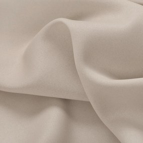 Goldea zatemňovací záves blackout so saténovým leskom - režný 270x220 cm