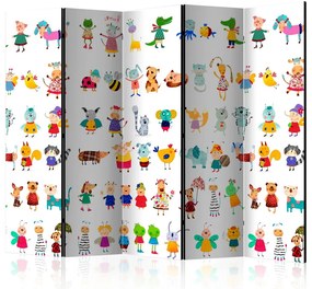 Artgeist Paraván - Cartoon Pets II [Room Dividers]