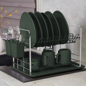 BerlingerHaus Odkvapkávač na riad Matte Green