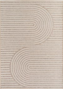 Ayyildiz, Kusový koberec Desert 1301 beige - na von aj na doma, 140x200, béžová, chodba / predsieň