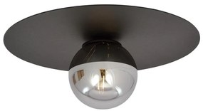 Stropné svietidlo SOLAR 1xE14/10W/230V čierna/šedá