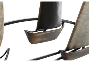 Kovová nástenná dekorácia 119x51 cm Regata – Mauro Ferretti