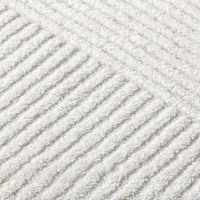 Dekorstudio Moderný koberec LOUNGE 0632 - krémový Rozmer koberca: 140x200cm