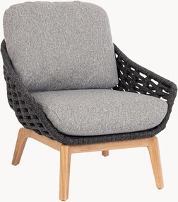 Záhradné kreslo's nohami z tíkového dreva Tamires