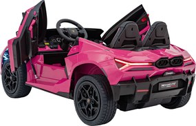 Ramiz Lamborghini Revuelto XL STRONG vozidlo Ružová