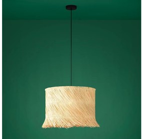 Eglo 390238 - Luster na lanku PAISANO 1xE27/40W/230V ratan
