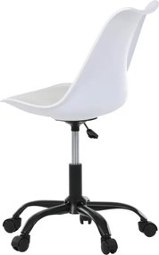 Kancelárska stolička biela KA-X7055 WT