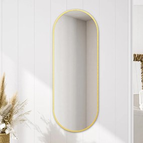Zrkadlo Zeta SLIM Gold Rozmer zrkadla: 40 x 120 cm