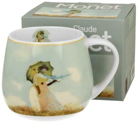 Porcelánový hrnček Monet Woman with Parasol 430 ml