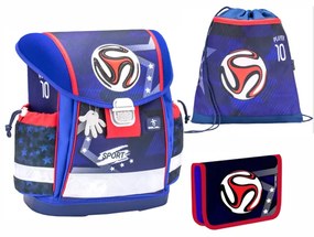 Školský set BELMIL Red-Blue Football