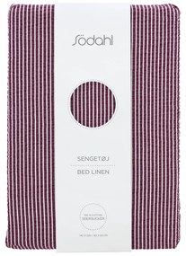 Fialové bavlnené obliečky na jednolôžko 140x200 cm Cheerful – Södahl