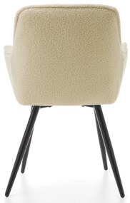 Jedálenská stolička siena teddy krémová | jaks