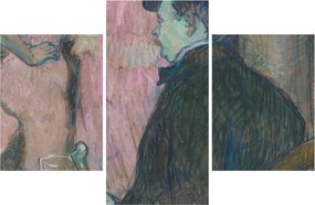 Obraz - Henri de Toulouse-Lautrec, Maxime Dethomas, reprodukcia (90x60 cm)