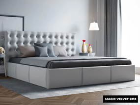 PROXIMA.store - Moderná čalúnená posteľ AURORA ROZMER: 200 x 200 cm