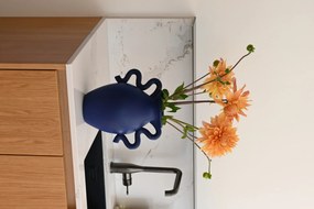 Ferm Living Keramická váza Verso Bright Blue
