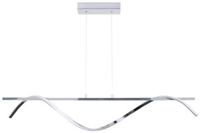 LED Luster na lanku RUMBA LED/23W/230V 4000K lesklý chróm