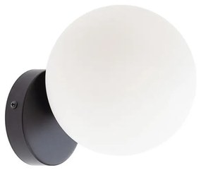 Redo 01-2714 - Nástenné svietidlo VOLLEY 1xE14/28W/230V čierna