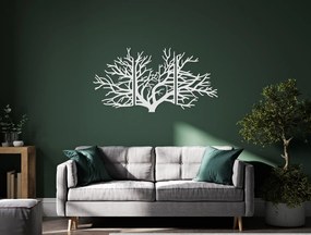 drevko Viacdielna nálepka Strom Rozmer obrazu: 33,5 x 65 cm, Farba dekorácie: Čierna