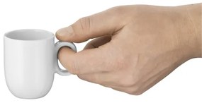 WMF - SADA 2x Šálka na espresso s podšálkou BARISTA biela