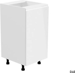 Expedo Kuchynská zostava YARD 280, biela/sivá lesk