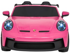 Detské elektrické autíčko Porsche 911 GT3 STRONG MP4 ružové