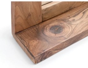 furniture-nabytek.cz - Masívna súprava nábytku do kúpeľne Auckland II z akácie, lakovaná, hnedá