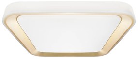 Stropné LED svietidlo Quadro, 1x LED 38w, 3000-6000k, g, s ovládačom