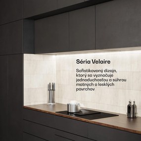 Klarstein Velaire hybridná indukčná varná doska s integrovaným digestorom Elegantná, minimalistická, výkonná 8400 W 80 cm