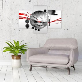 Abstraktný obraz (90x60 cm)