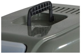 Kaki mačací záchod 39x57 cm – Love Story