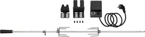 Grilovacia ihla + ražeň s el. motorom 220V pre gril RANGLER