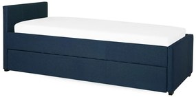 Rozkladacia posteľ 90 cm MERMAID (s roštom) (modrá). Vlastná spoľahlivá doprava až k Vám domov. 1007333