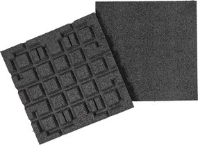 Gumová dlaždica ASLON 50 x 50 cm, sivá