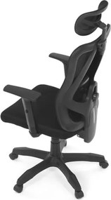 Kancelárska stolička čierna KA-R215 BK