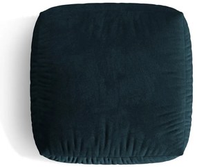 Tmavomodrá zamatová modulárna podnožka Martina – Micadoni