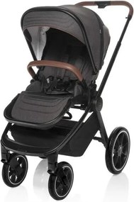Zopa športový kočík MOVE CROSS + nánožník a pláštenka - rocky grey (black)