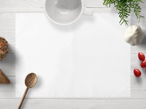 Biante Teflónové prestieranie na stôl TF-068 Biele bez vzoru 30x40 cm