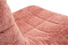 Ružový sedací vak z textílie buklé Mask – Mauro Ferretti