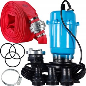 Čerpadlo Na Špinavú Vodu S Čistou Žumpou S Drvičom 3200 W S Hadicou 20 M