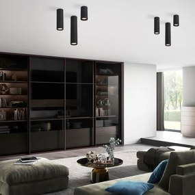 Bodové svietidlo TUNE L 1xGU10/10W/230V 24 cm čierne