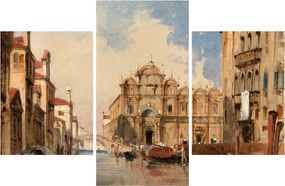 Obraz - Jules-Romain Joyant, The Scuola di San Marco, Venice, reprodukcia (90x60 cm)