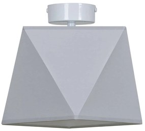 Stropné svietidlo DIAMOND, 1x textilné tienidlo (výber zo 4 farieb), (výber z 2 farieb konštrukcie)