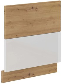 ARTISAN biela lesklá predná stena umývačky 570X596