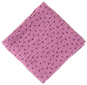 Mušelínová plienka SOFTELLO 50x50cm - černicová bodka