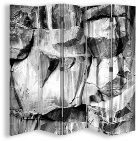 Gario Paraván Extravagantná sivá Rozmery: 180 x 170 cm, Prevedenie: Klasický paraván