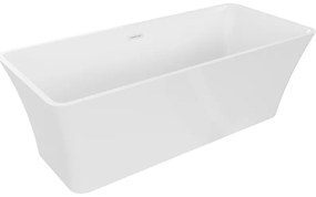 Mexen Tonia, voľne stojaca vaňa 170 x 75 cm, biela, biely prepad, 52171707500-20