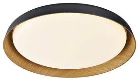 Top Light-LED Stm. stropné svietidlo SATELLITE LED/48W/230V 3000-6500K čierna + DO TP1824