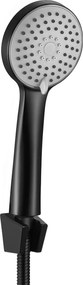 Rea Ontario, sprchová batéria s ručnou sprchovou súpravou, čierna matná, REA-B5500