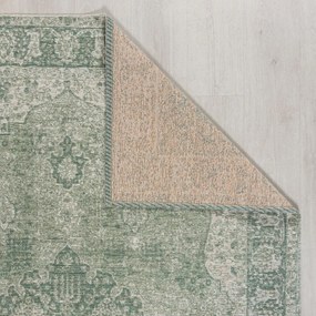 Flair Rugs, AKCIA: 120x170 cm Kusový koberec Manhattan Antique Green, zelená, obývacia izba