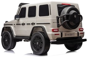 Elektrické autíčko Mercedes G63 AMG 4x200W XXL - biele